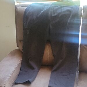 And1 Black Sweat Cargo Pants 2 XL. Draw String, Very Well Cared For, Our Son's.